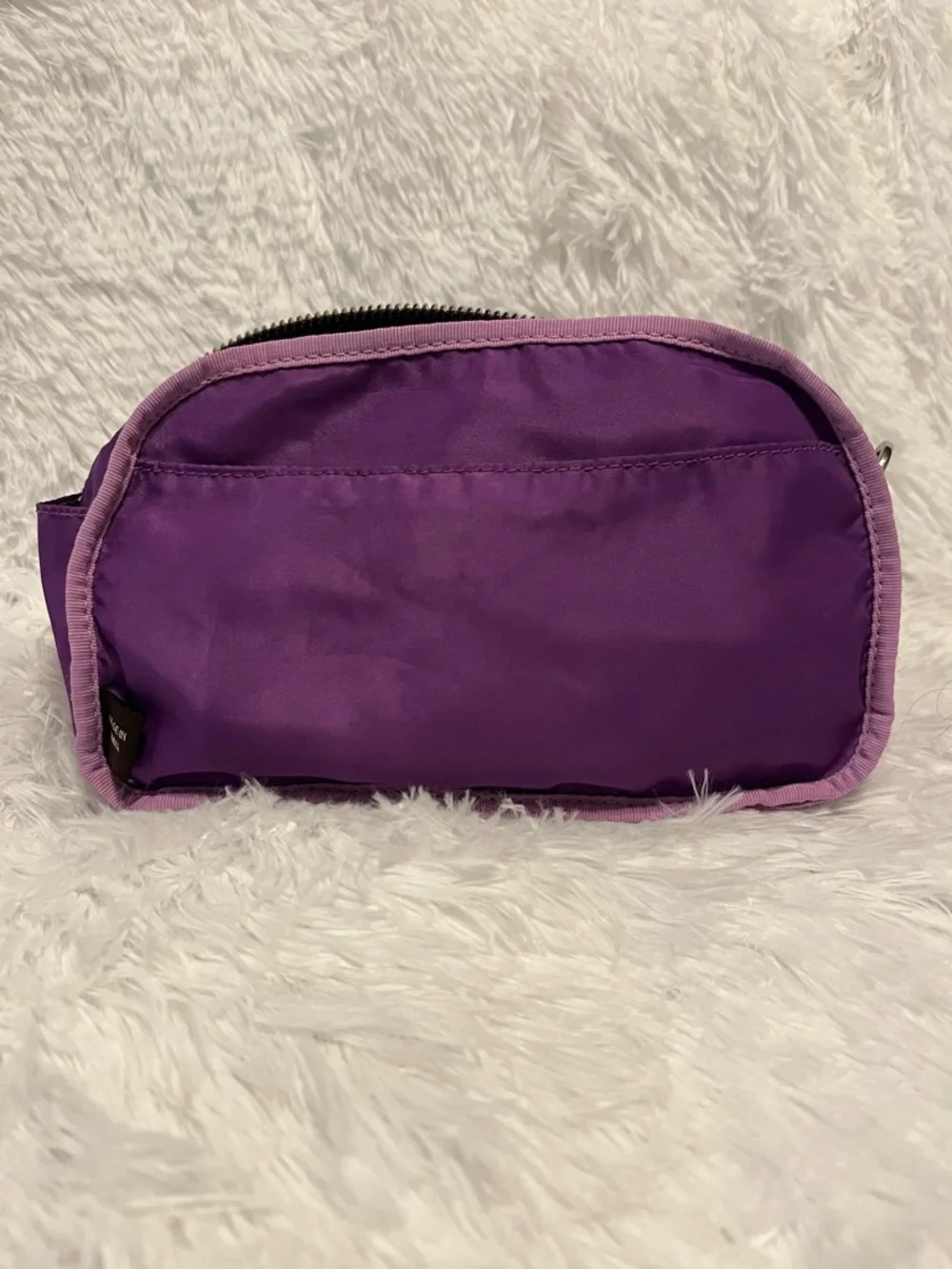COACH 🦓🦄 NWOT Poppy Cosmetic Case in Purple Zebra Y2K HTF and Collectible